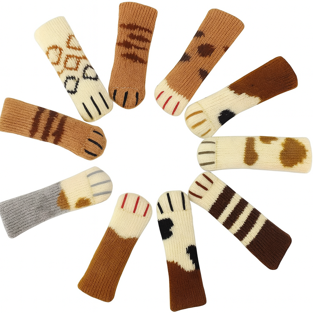 Cat Paw Chair Socks