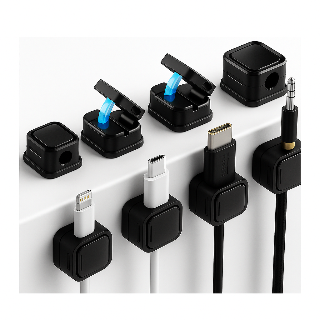 Magnetic Cable Organizer for Desk
