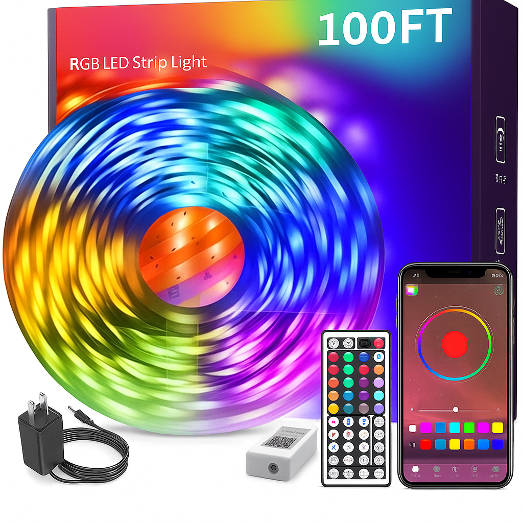 Smart LED Strip Lights with App Control
